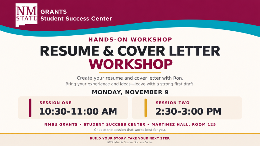 Resume Cover Letter Workshop